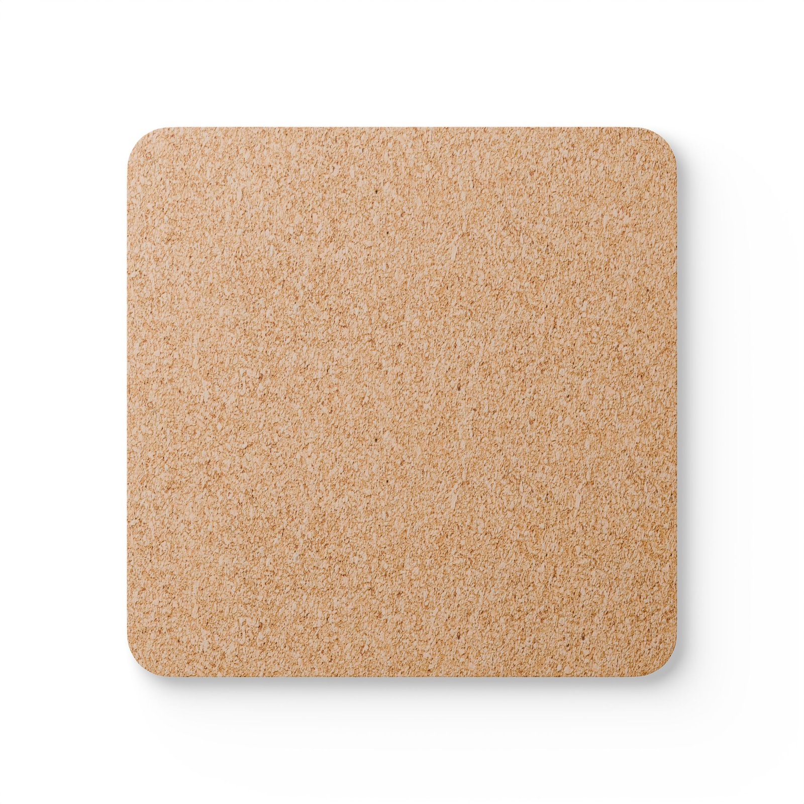 Floral Poppies on Burgundy Cork Coaster Set (4-Pack) - Image 3