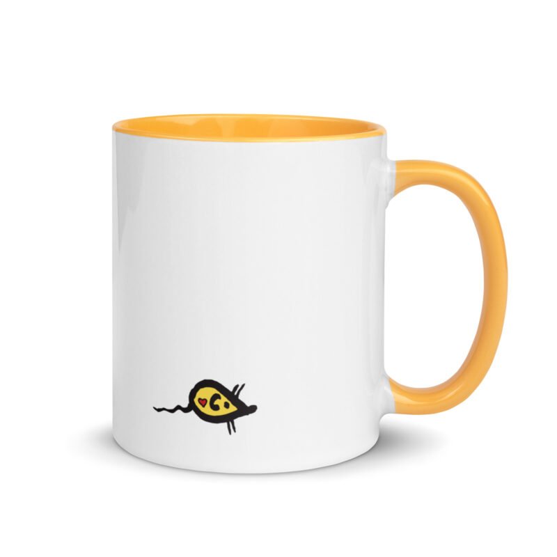 Cute Cat and Mouse Heart Coffee Mug | 11/15oz Ceramic Mug - Image 5